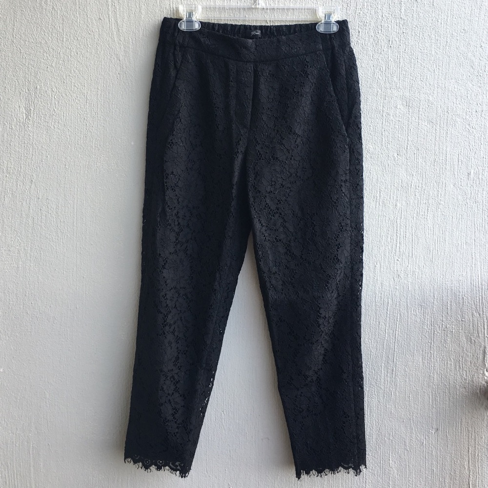 JCrew Easy Pant in Lace